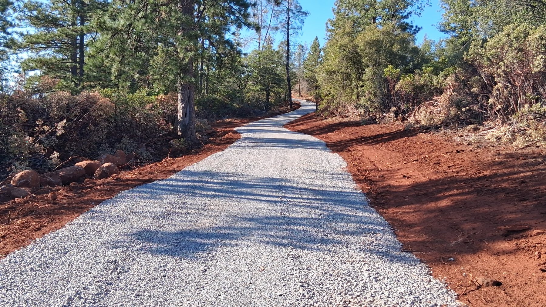 Property road and terrain