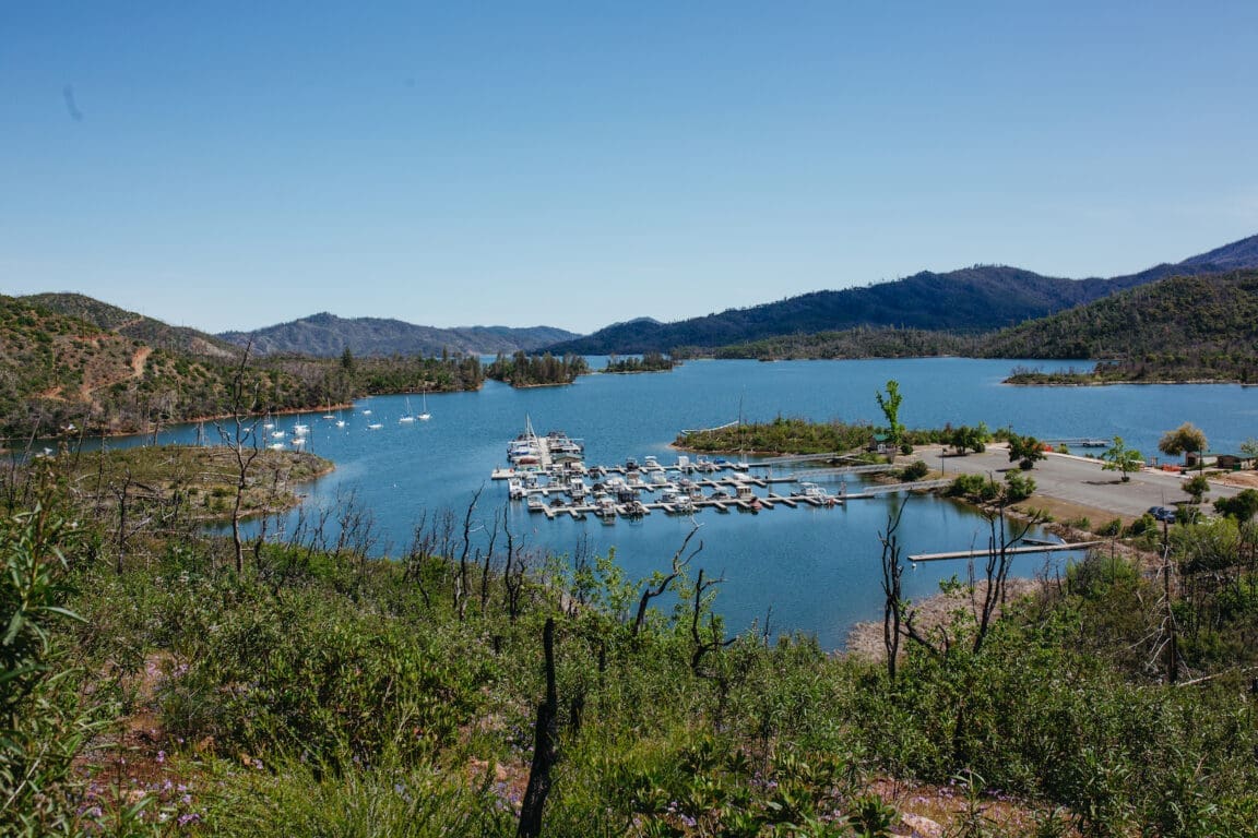 Whiskeytown Lake Near Redding