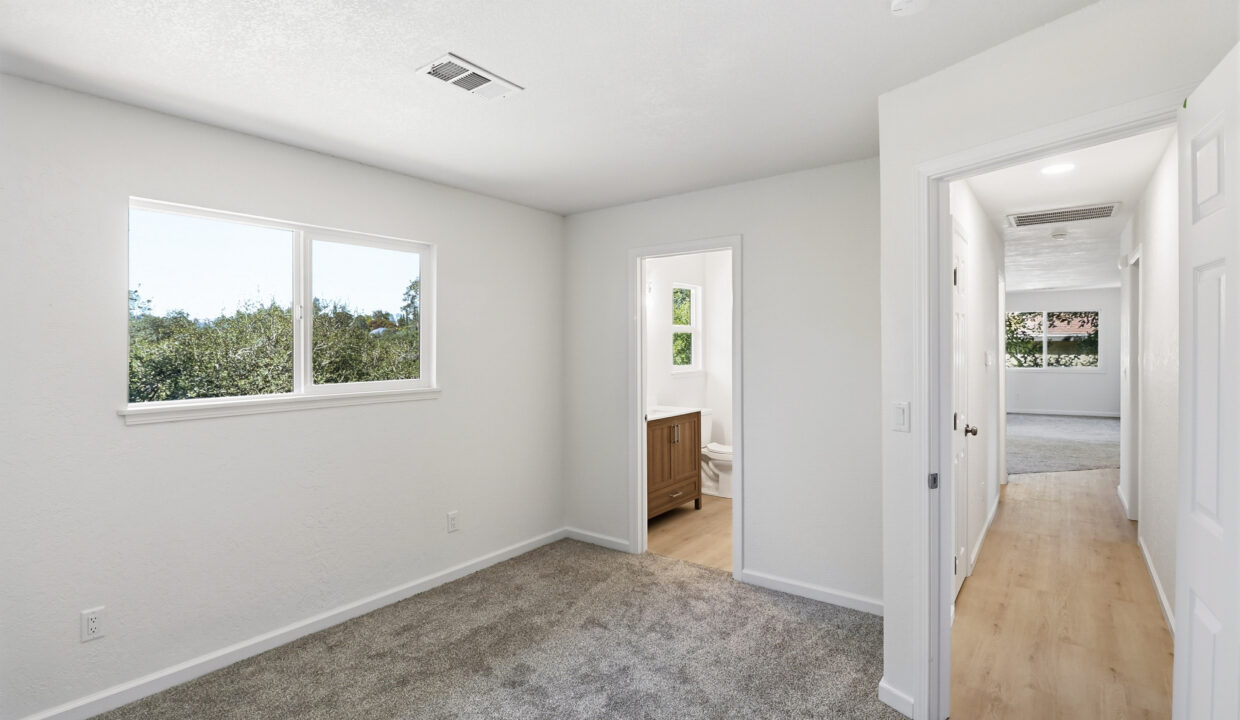 Primary Bedroom View down Hallway